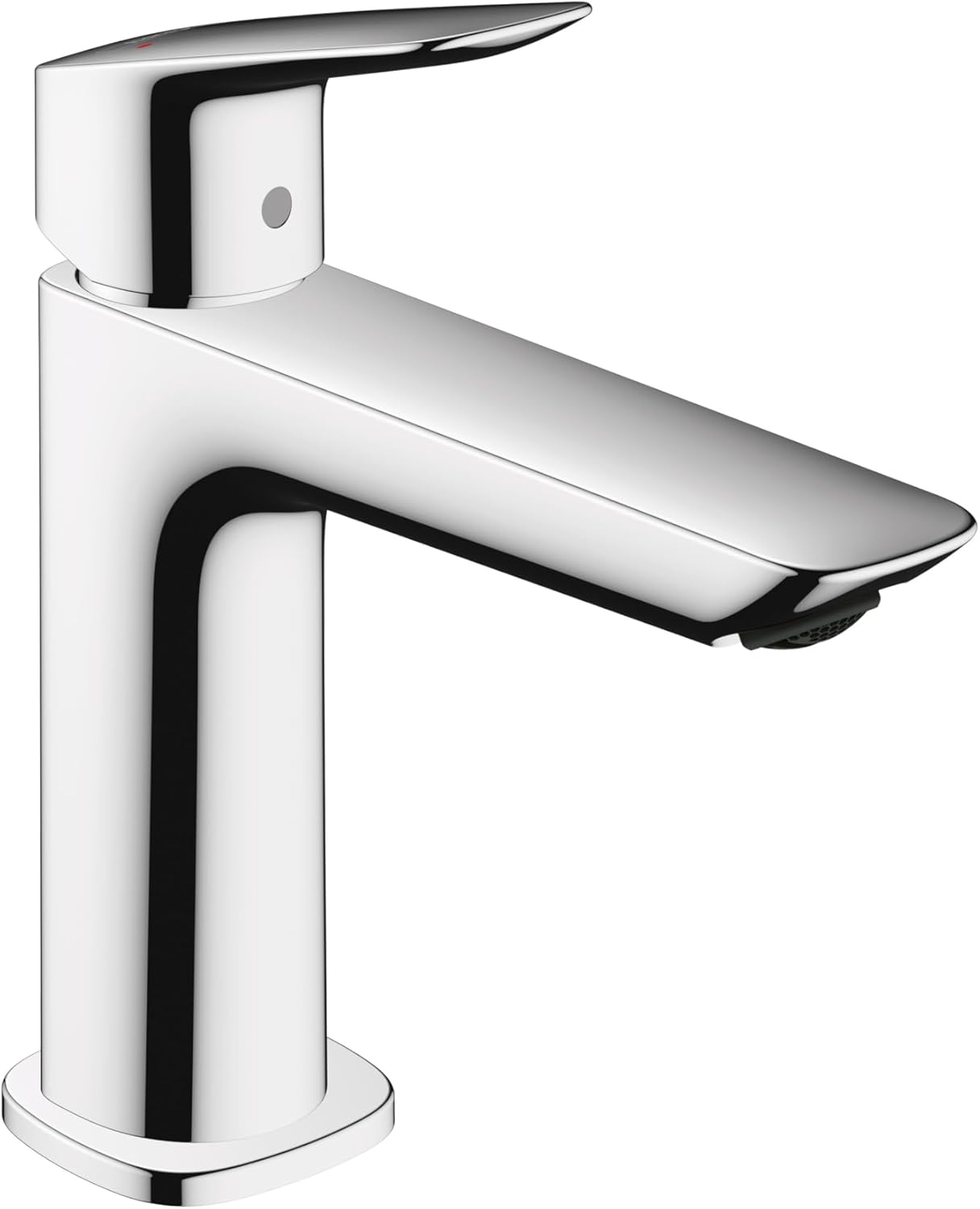 hansgrohe Logis Fine Modern 1 Kulplu 1 Delikli 7 inç Uzun Banyo Lavabo Bataryası Krom, 71253001