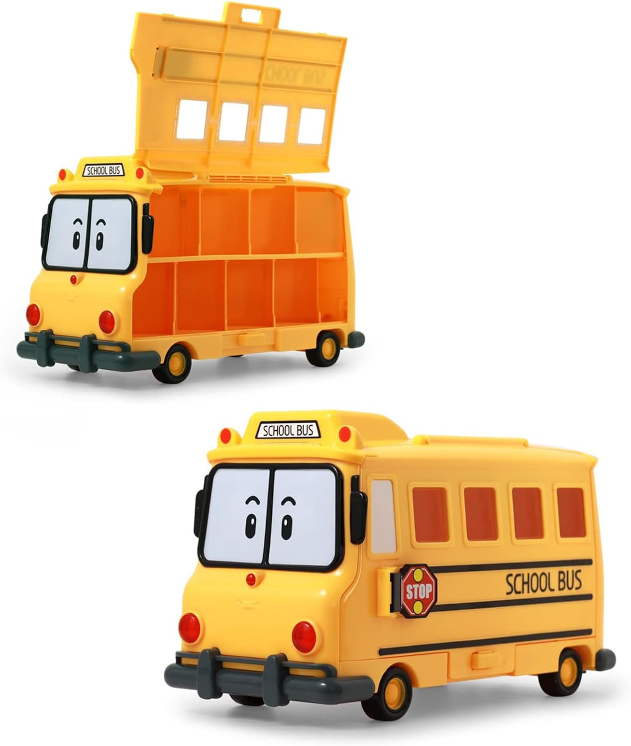 Silverlit 83148 Robocar Poli Okul Otobüsü Figür Kutusu 1