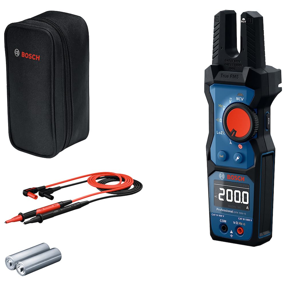 Bosch Çatal Tip Ampermetre GFM 1000-15 Professional
