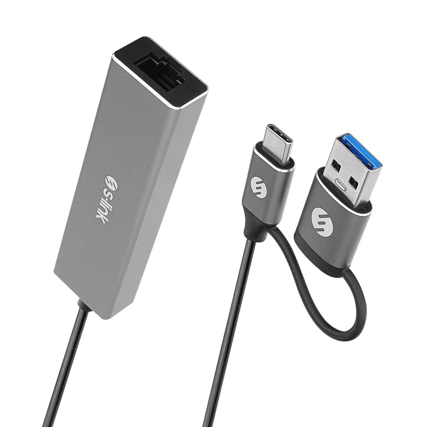 S-link Swapp SW-U332 Type-C & USB3.0 1000Mbps 3 Port Usb Gigabit Ethernet Adaptör