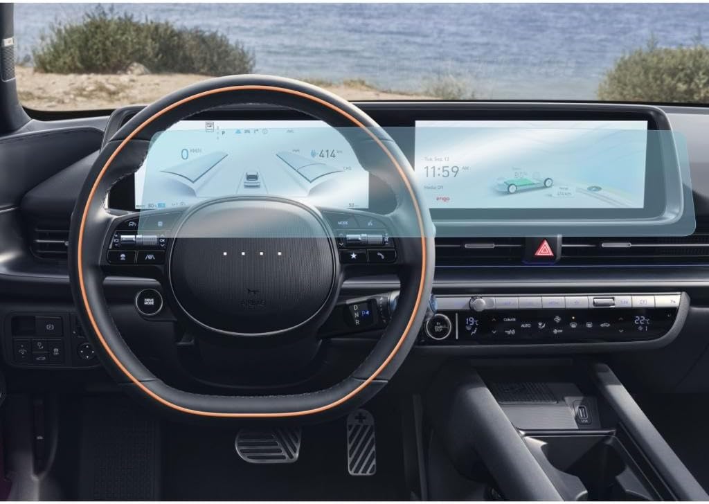 Engo Hyundai Ioniq 6 Ekran Koruyucu Multimedya Dijital Gösterge