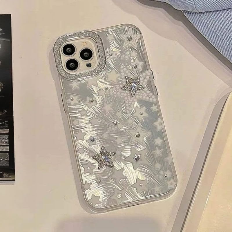 Apple iPhone 16 Pro Max ile Uyumlu Kılıf Stardom Silikon Kılıf Gri