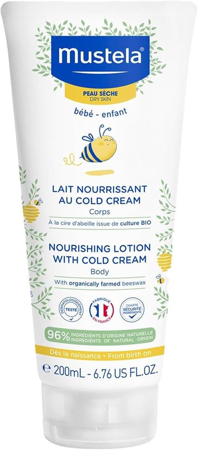 Mustela Cold Cream İçeren Besleyici Vücut Losyonu 200ml