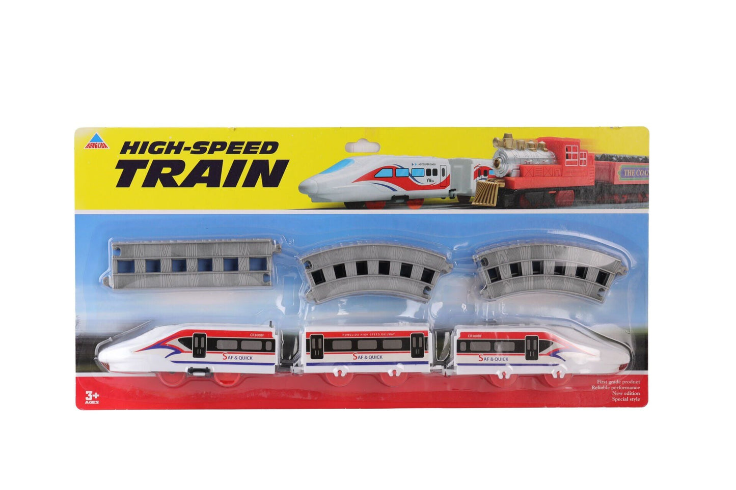 66158 Büyük Kartela Pilli Hızlı Tren