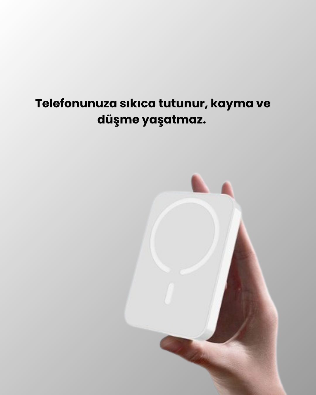 MagSafe Manyetik Powerbank iPhone İçin Hızlı, Kablosuz ve Güvenli Şarj