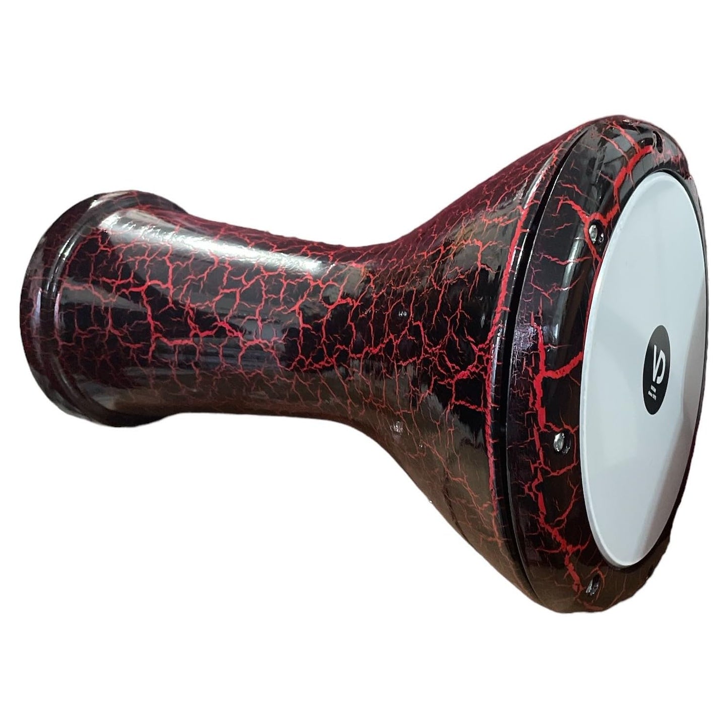 VD® Darbuka/Doumbek Döküm Alüminyum - Tuning Lugs & Rmvble Head (8 ½ inç) (Çatlak Lav)