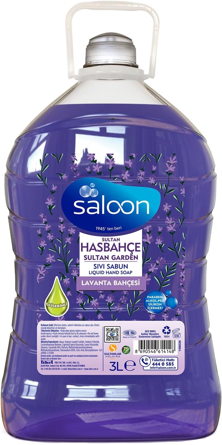 Sivi Sabun Hasbahçe 3 L