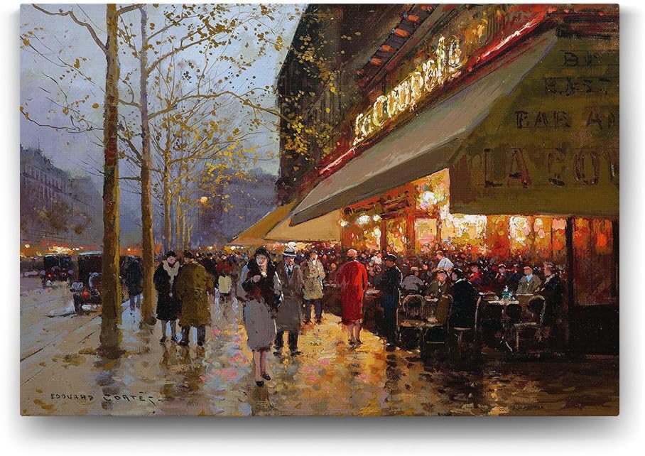 Edouard Cortes - Paris Tablosu - 100x70cm
