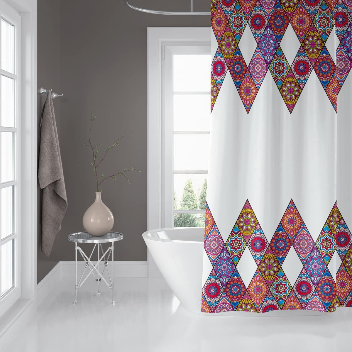 Jackline Banyo Duş Perdesi 10149 Tek Kanat 1x120x200