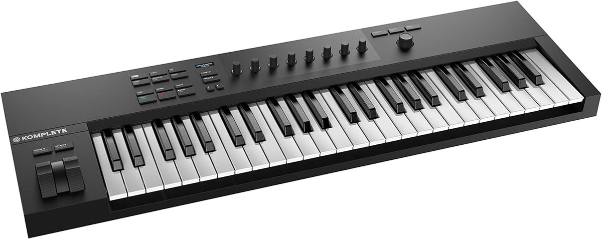 Native Instruments Komplete Kontrol A49 49 Tuş Midi Klavye, OLED Ekran, NKS, USB 2.0, 88.9 x 35.56 x 15.24 cm, Siyah