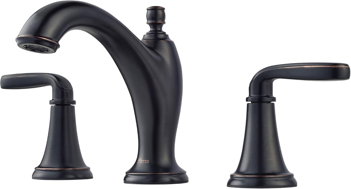 Pfister LG49MG0Y LG49-MG0Y Northcott 20,32 cm Geniş Banyo Musluğu, Toskana Bronz, 2 Kol