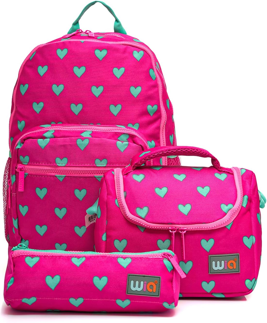 Wia Kalp Desenli Kız Çocuk Okul Sırt Çantası, Standart, WS-001, Pembe, kız-çocuk