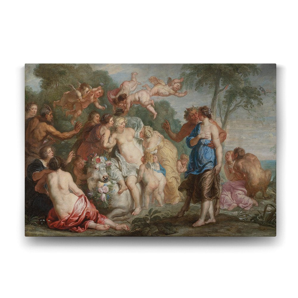 Peter Paul Rubens - Europa Tablosu - 90x60cm