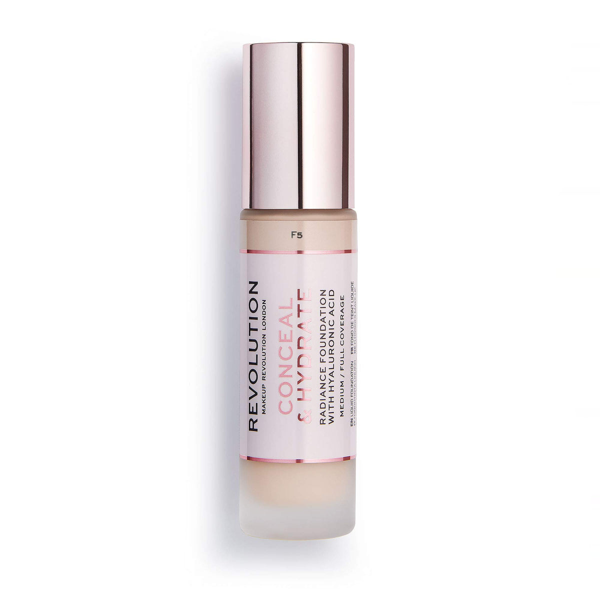 Revolution Beauty London Conceal & Hydrate Hyaluronik Asit F5 Fondöten