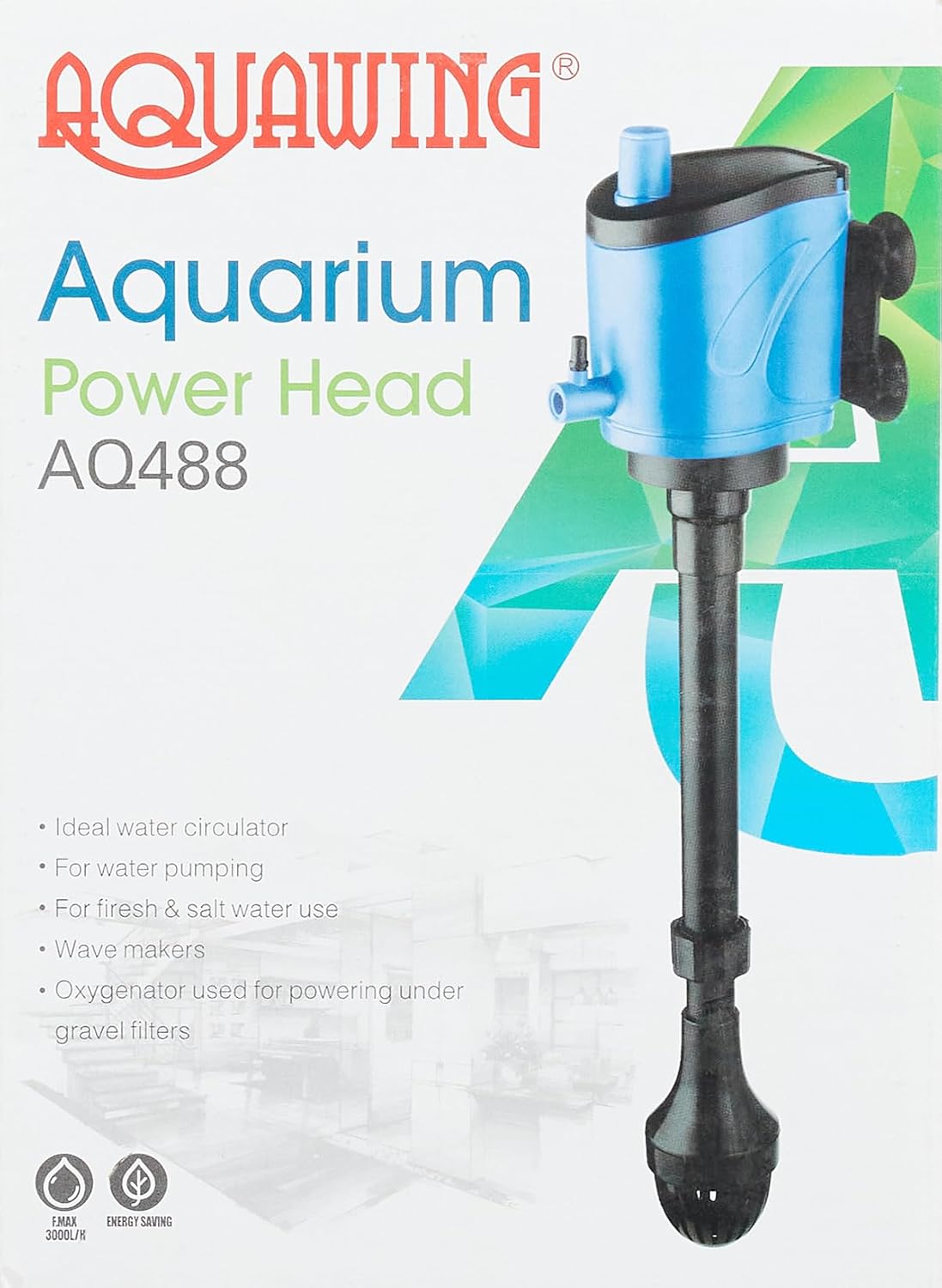 AQUAWING TEPE AKVARYUM FİLTRESİ 45W 3000L/H