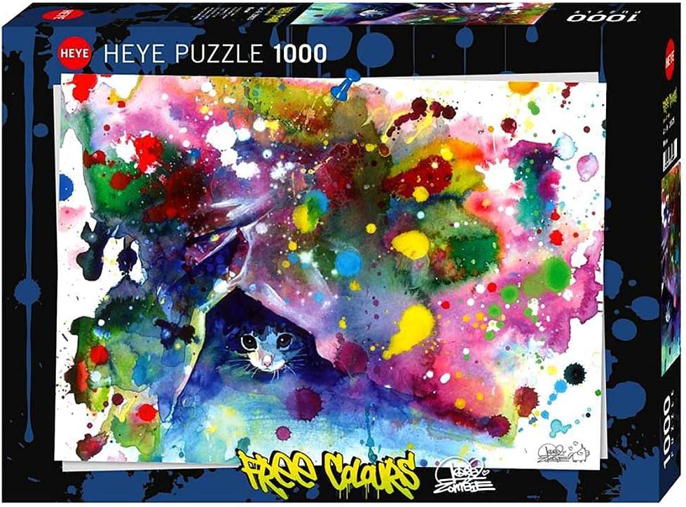 Heye 29825 Meow Standard 1000 parça, Lara Zombie, Free Colours