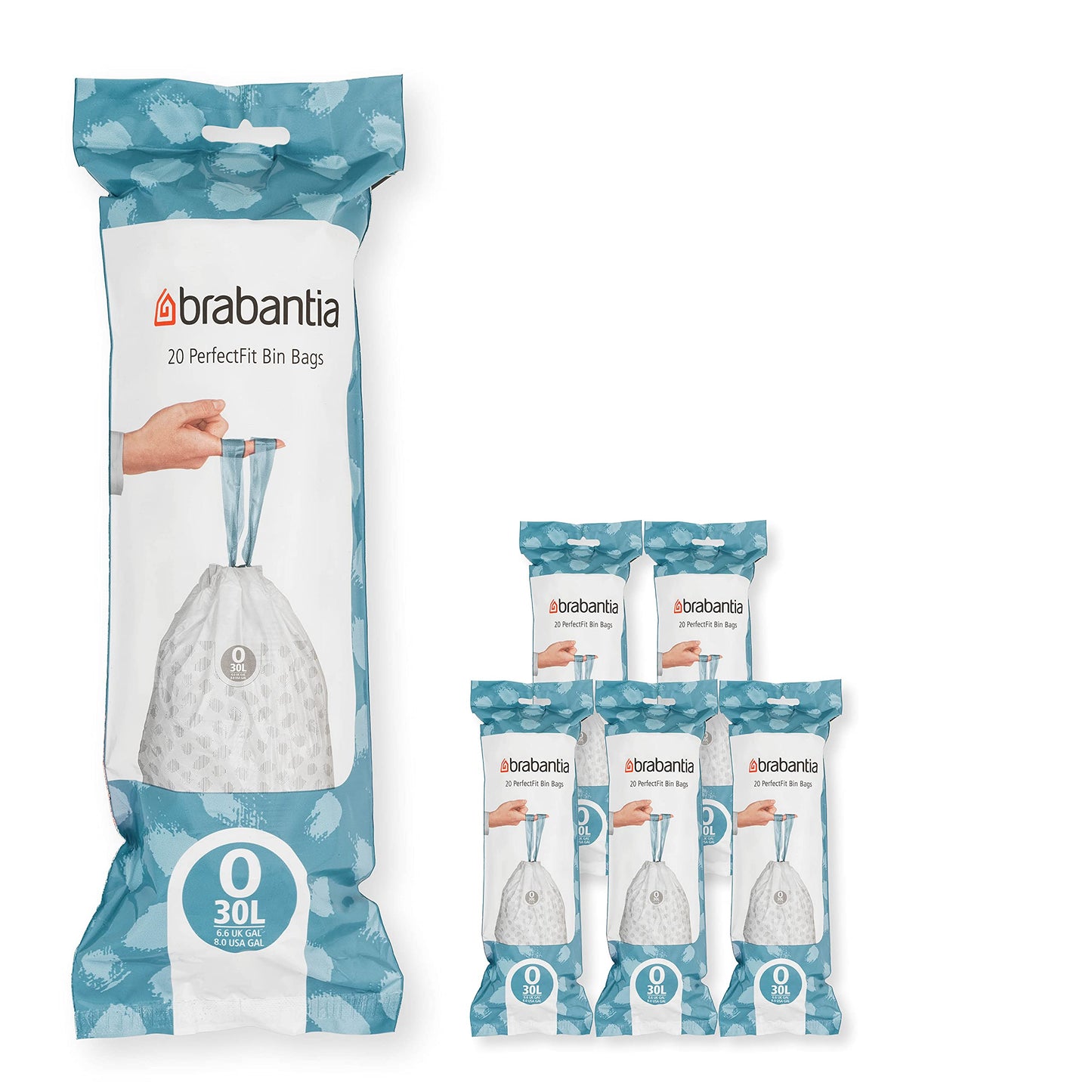 Brabantia Çöp Torbası - 30L, 120'li