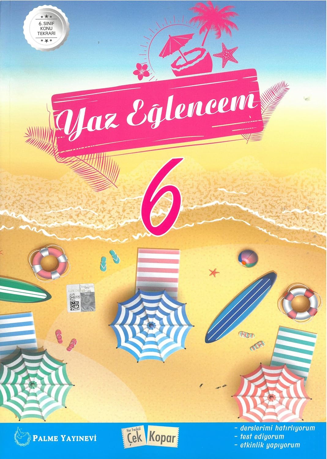 Palme Yayınları 6. Sınıf Yaz Eğlencem Palme