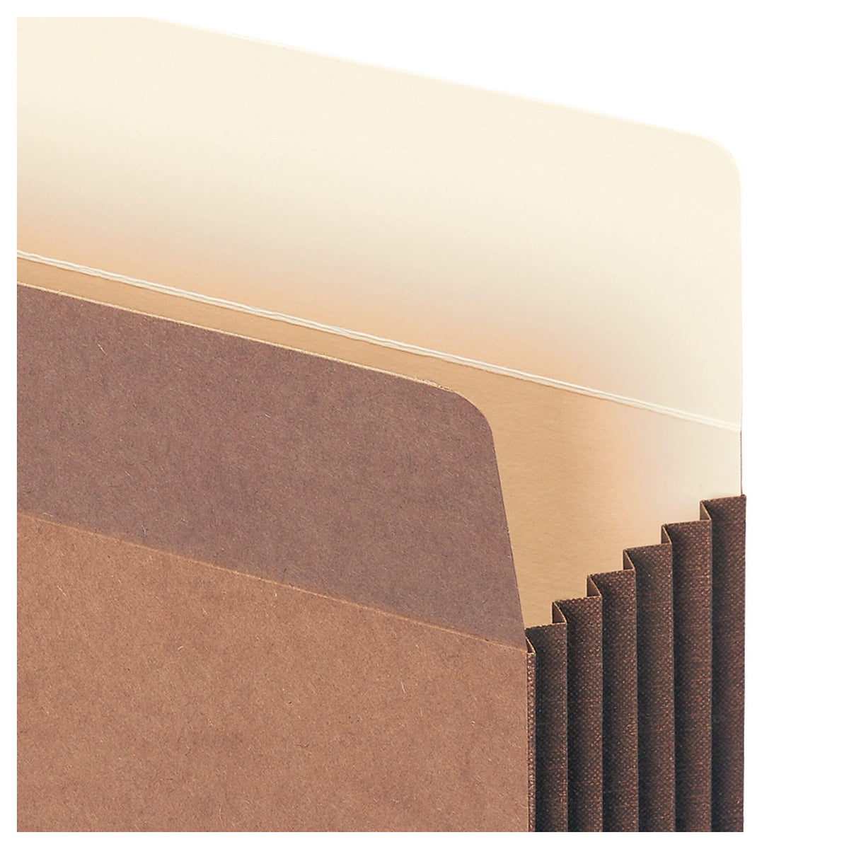 Smead TUFF® Dosya Cebi, Düz Kesim Tab, 5-1/4" Genişletme, Mektup Boyutu, Kırmızı İp, Kutu başına 10 (73390)