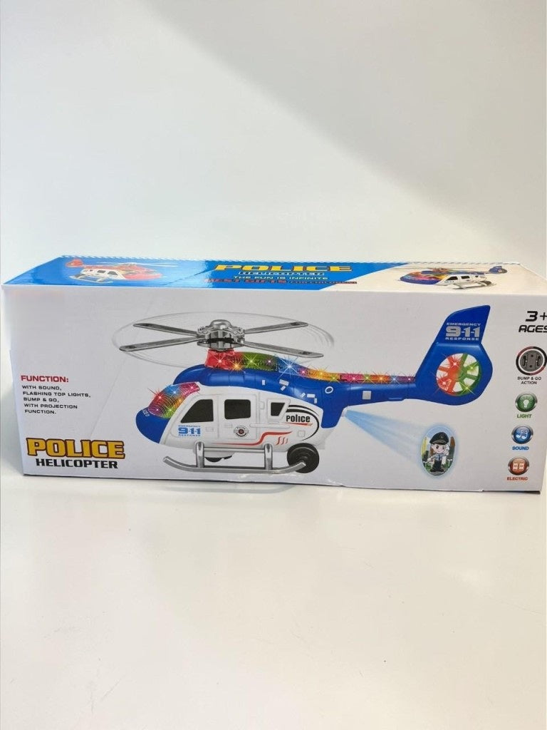 8814 Sesli Işıklı Çarp Dön Helikopter-krs