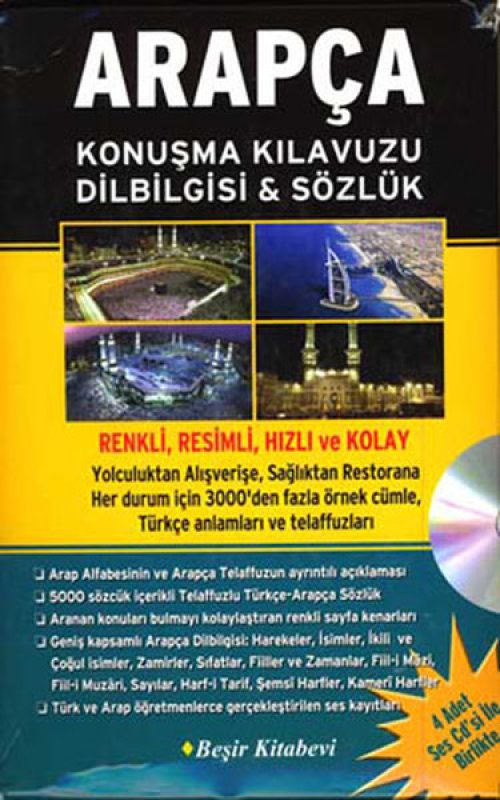 Arapça Konuşma Kıluzu Dilbiisi - Sözlük (4 Adet Ses CDsi ile Birlikte)