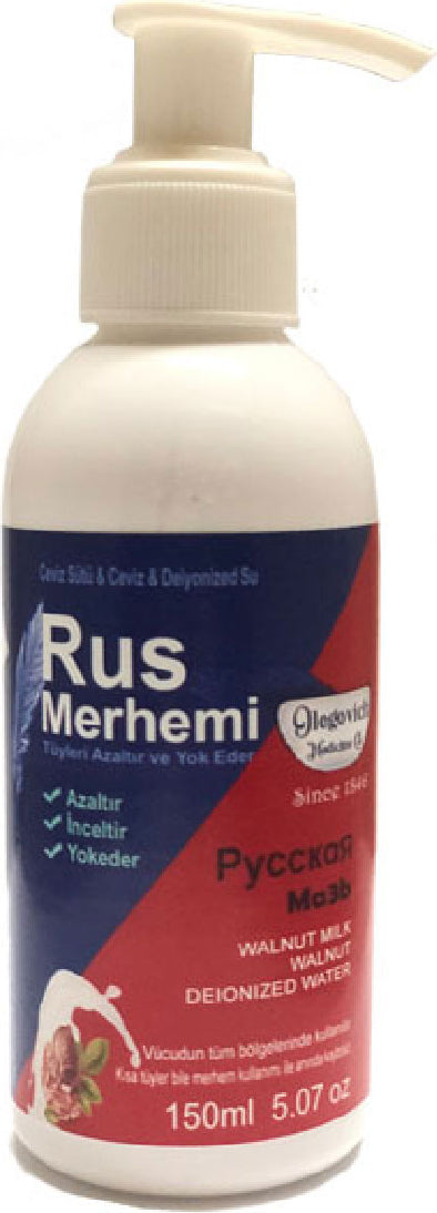 Rus Merhemi 50 ml Krem Formunda Kadın Genital Bölge Kremi Tüy Dòkücü