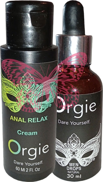 L.orgie 60 ml Kadın Erkek Arka Reıaxcream + Erkeklere Özel Cinseldamla 30 ml