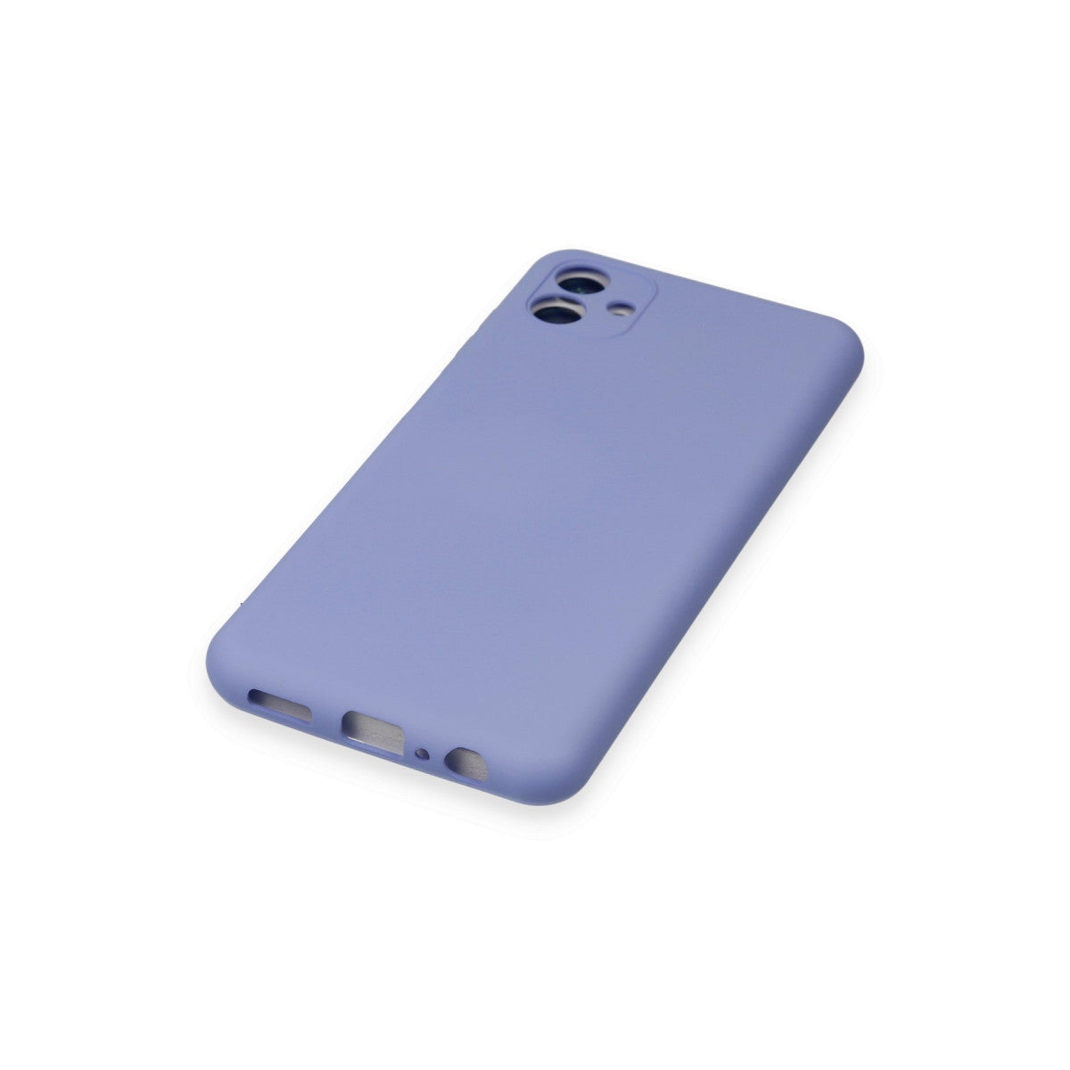 Galaxy A04 Kılıf Nano içi Kadife Silikon - Lila