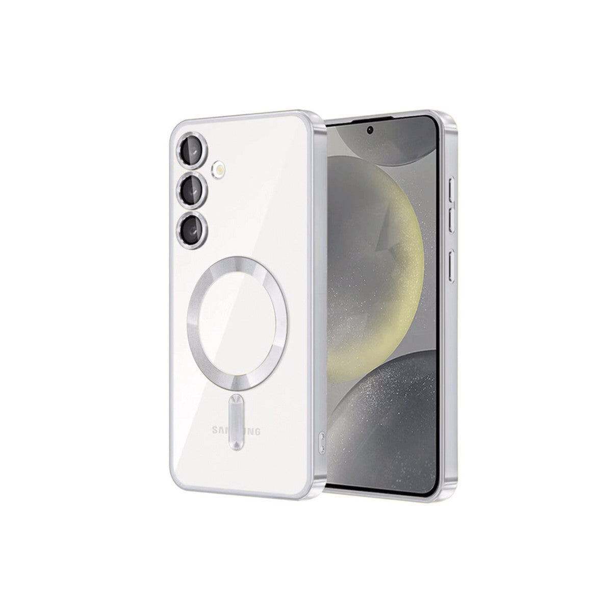 Galaxy S23 Kılıf Kross Magneticsafe Kapak - Titan Gri