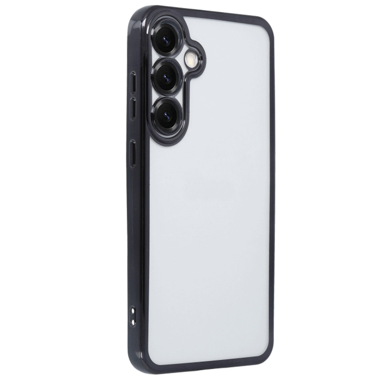 Galaxy S25 Kılıf Razer Lensli Silikon - Siyah