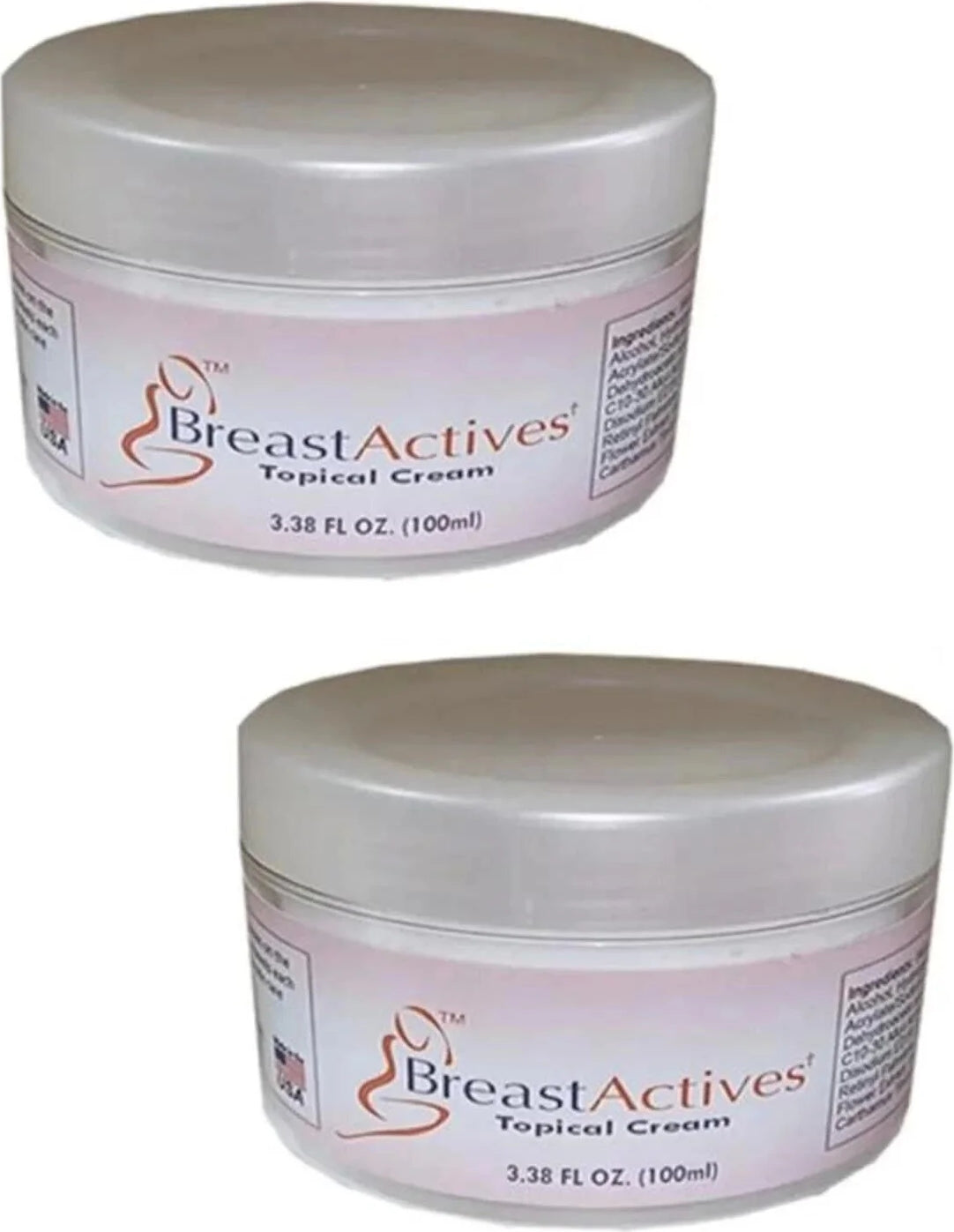 Süper Breast Actives Kadınlara Özel Göğüs Masaj Bakım Kremi 100 ml 2 Adet