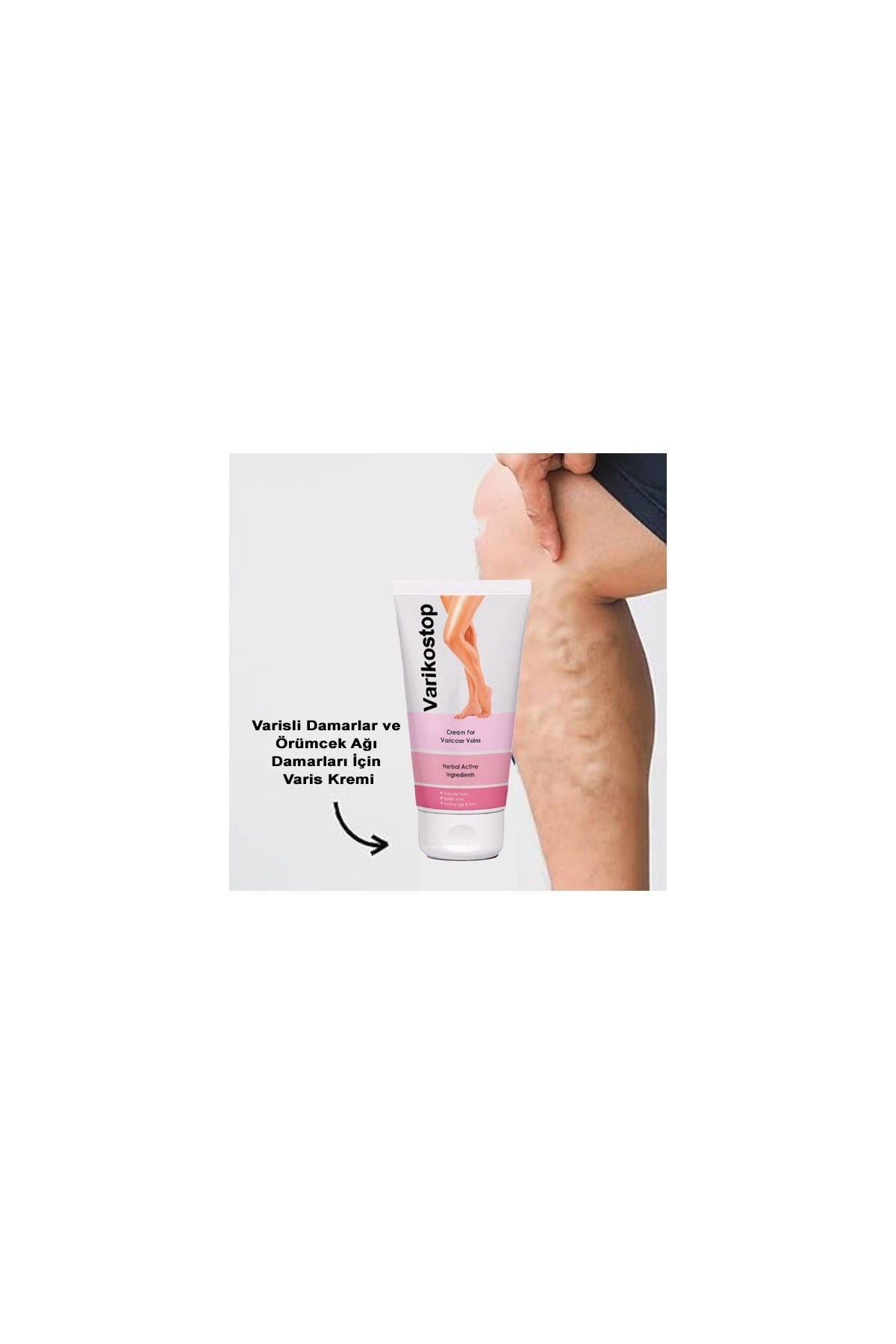 Varikostop Cream Varisli Damarlar İçin Effektif Masaj ve Bakım Kremi 50 ml