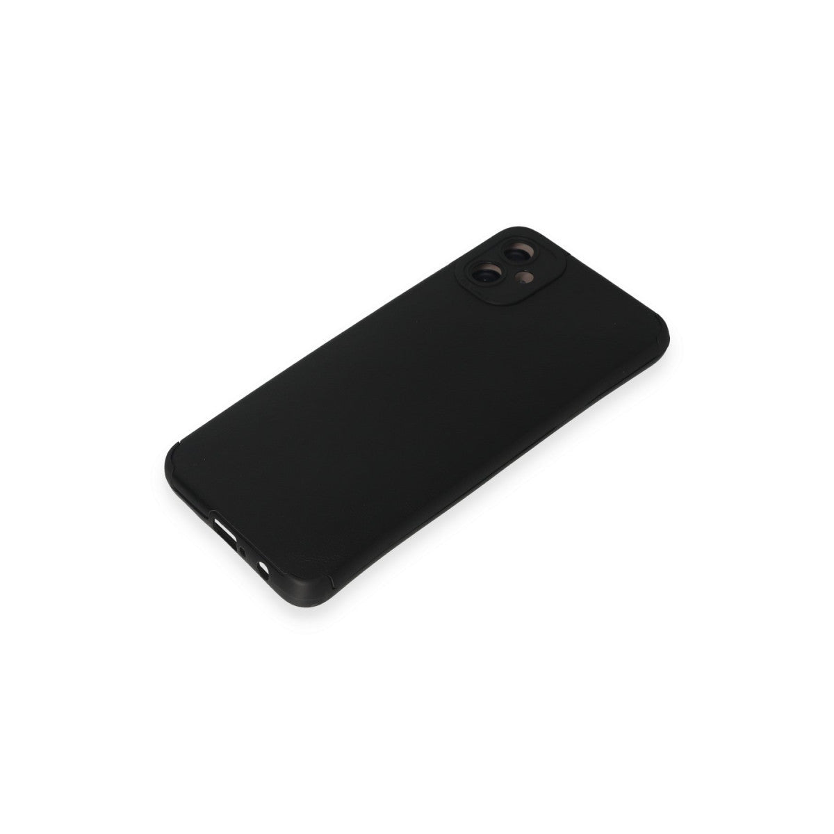 Galaxy A05 Kılıf Loop Deri Silikon - Siyah