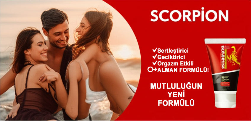 Scorpion Cream: Erkeklere Özel Krem 50 ml