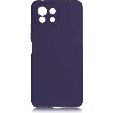 Yumuşak Silikon Kılıf, Xiaomi Mi 11 İçin Klasik Mat Renkli Tasarım