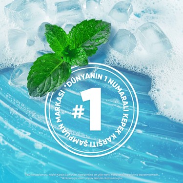 Buzlu Mentol Ferahlığı Sağlayan 300 ml Kepek Karşıtı Şampuan