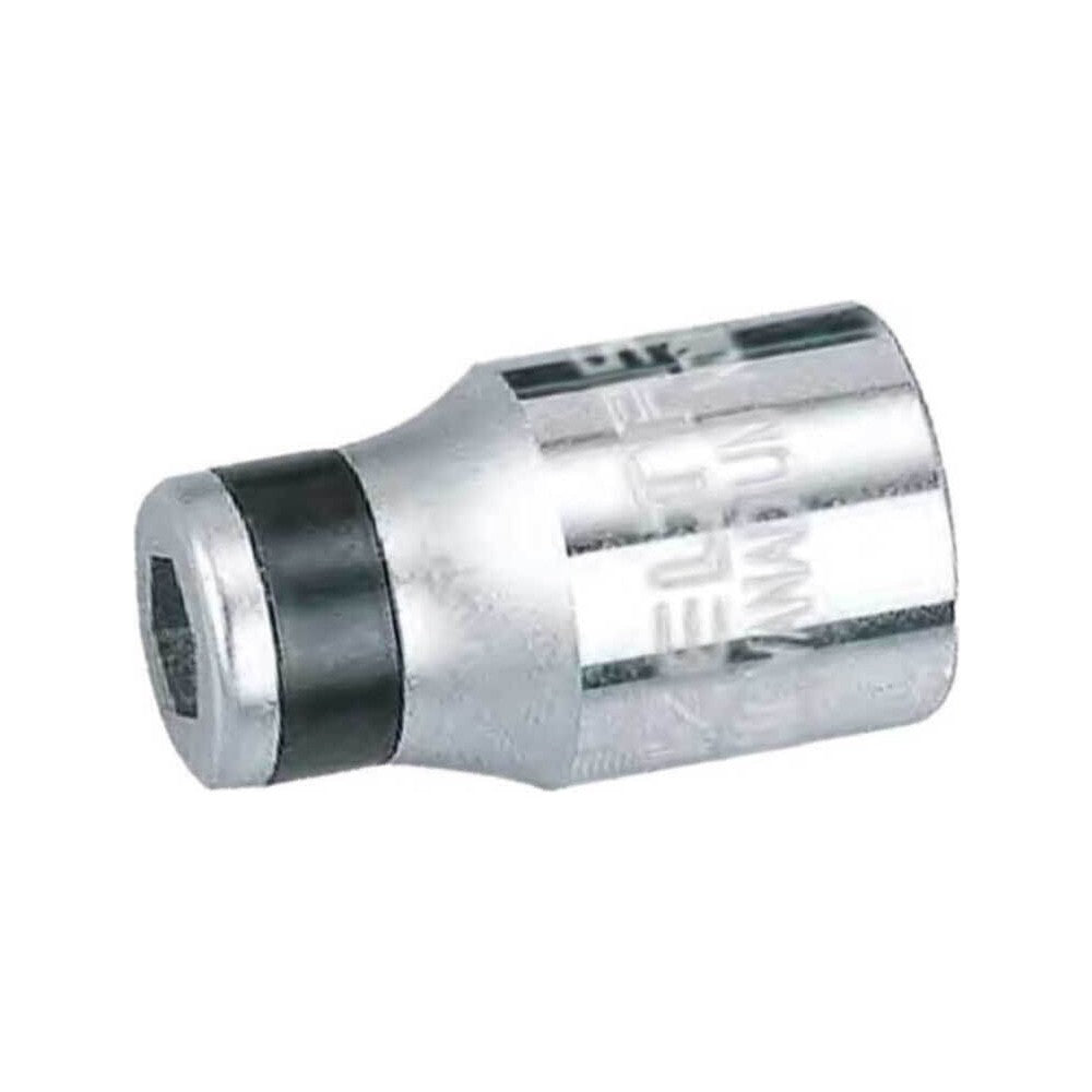 1/2'' bits tutucu lokma, dayanıklı metalik yüzeyi ile ergonomik tasarım