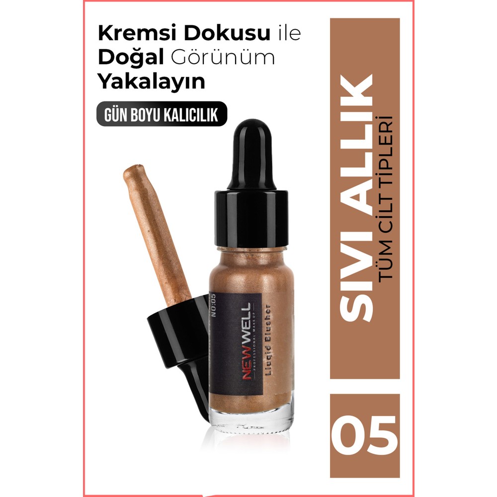 New Well Sıvı Allık (mat)
