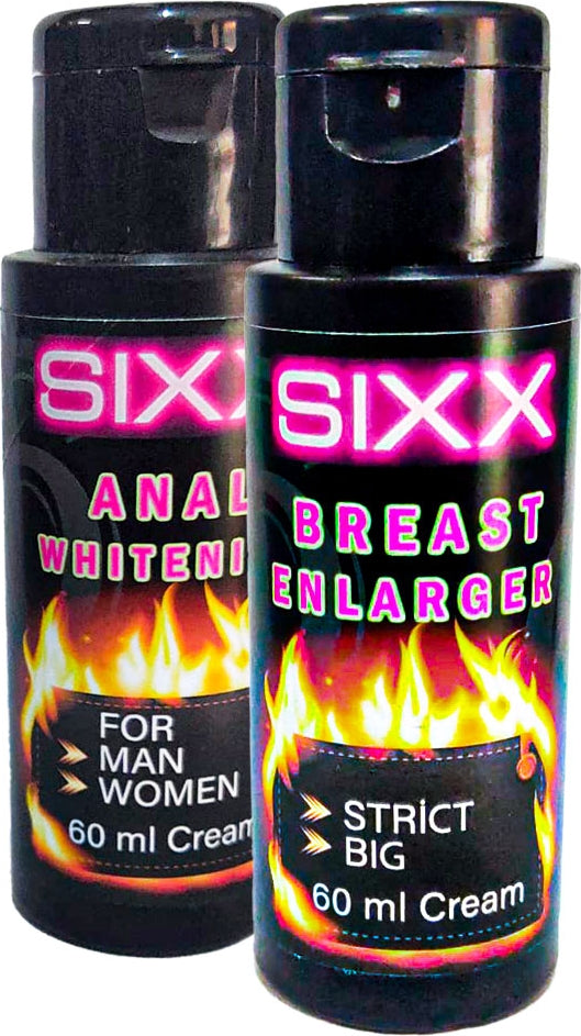 Sıxx 60 ml Breastenıarger Krem ile Anaıwhitening Krem 60 ml