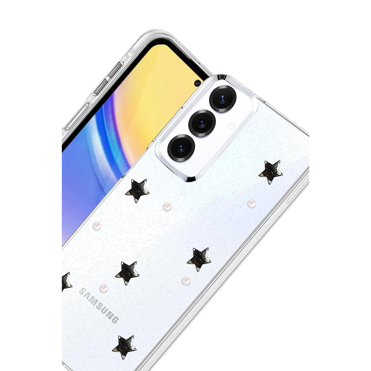 Galaxy A15 4G Fiyonk Desenli Kapak - Desen 7