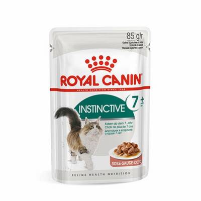 İnstinctive 7+ Gravy Pouch Yaşlı Kedi Konservesi 12 Adet 85 Gr