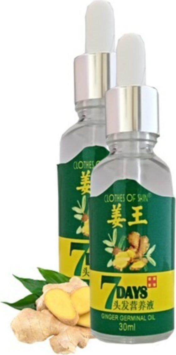 7days 7 Days 30ml Gingergerminalessentialoil Hair Growth Loss Treatmen