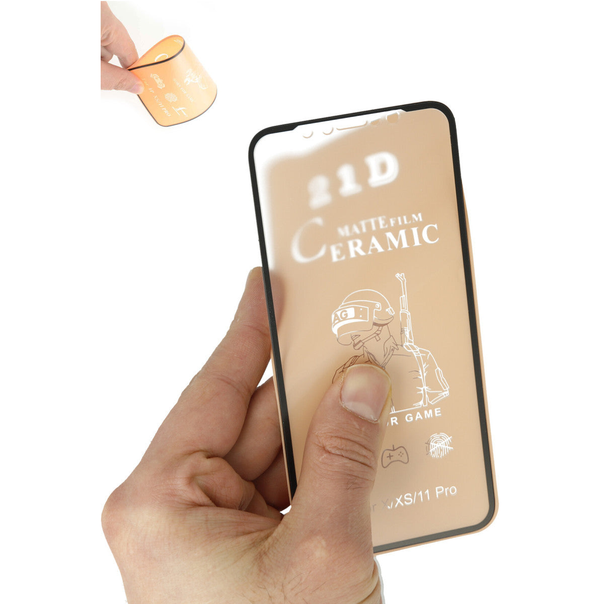 iPhone XS Max Mat Seramik Nano Ekran Koruyucu