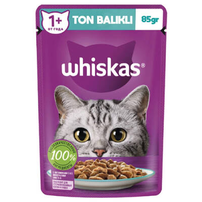 Pouch Jöle İçinde Ton Balıklı Yetişkin Kedi Konservesi 85 Gr