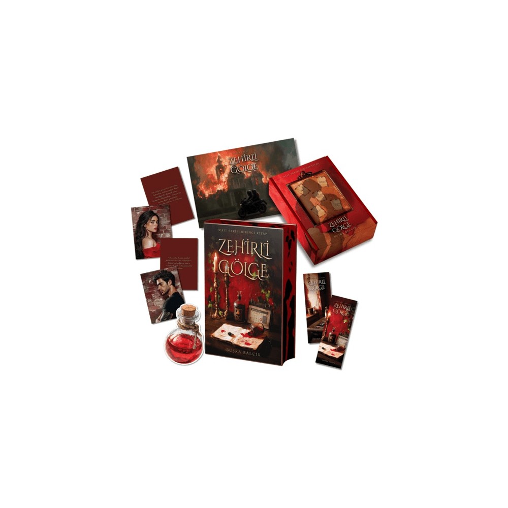 Zehirli Gölge - Ciltli, 480 Sayfa Boyamalı Set