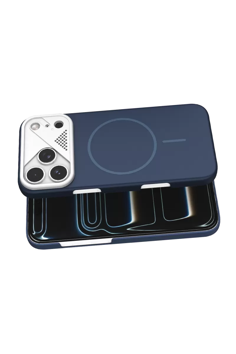 iPhone 17 Pro Export Magsafe Kapak - Lacivert
