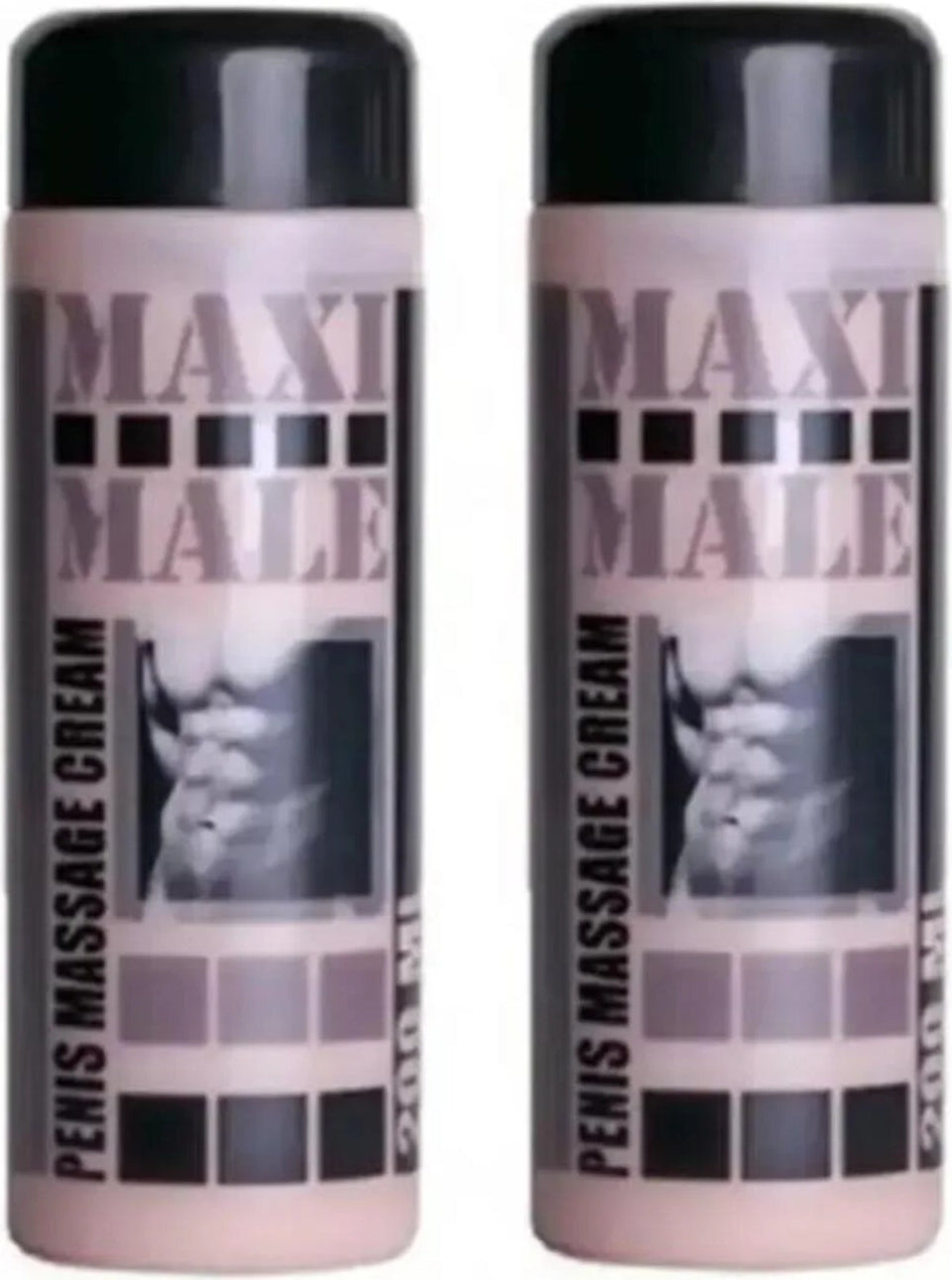 Süper Maxi Male Cream Erkekler Için Özel Bölge Losyonu 200 ml x 2 Adet