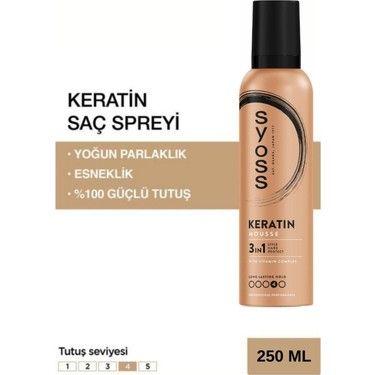 250 ml Organik Saç Köpüğü, Tüm Saç Tiplerine Uygun Parlaklık