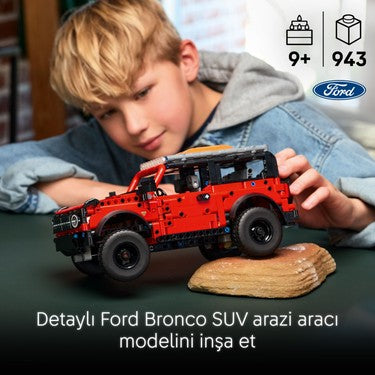 Stem Odaklı Ford Bronco SUV Model Araba, 9+ Yaş İçin Eğitici Tasarım