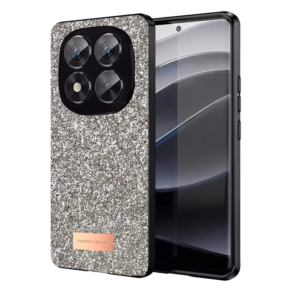 Note 14 Pro 5G Bright Simli Kapak - Gold
